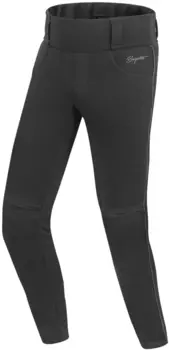 Женские мотоциклетные леггинсы Bogotto Carlina с высокой талией, черный