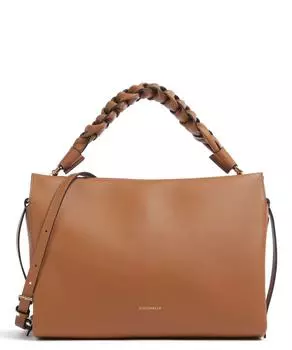 Boheme Grana Двойная сумка через плечо из зерненой кожи Coccinelle, коричневый