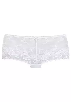 Бой-шорты LASCANA, белый