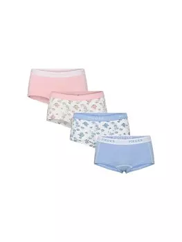 Бой-шорты PIECES, цвет Blue/Pink/White