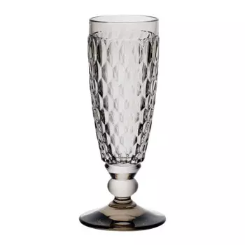 Бокал Boston Colored для шампанского дымчатый 0,14 л Villeroy & Boch, серый/прозрачный