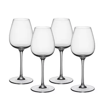 Бокал для красного вина Villeroy & Boch Purismo, набор из 4 шт, белый