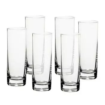 Бокал для лонг-дринков Campari York набор 6 шт. 320мл Cristalica GmbH, прозрачный