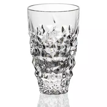 Бокал для лонг-дринков Katarina Gold 300мл из свинцового хрусталя Cristalica GmbH, прозрачный