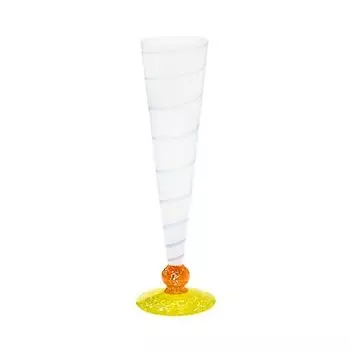 Бокал для питья с кольцами Spiral Chaos 300мл, стекло Cristalica GmbH, прозрачный