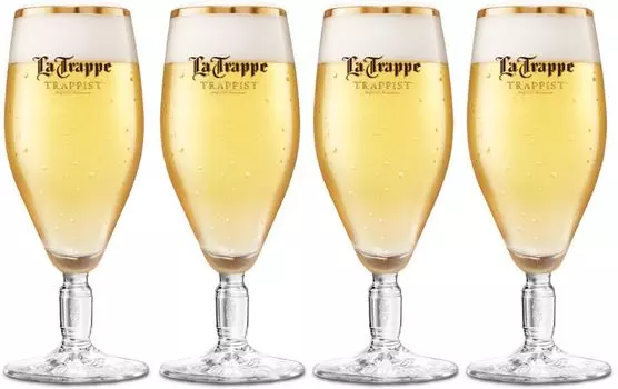 Бокал для пива La Trappe White Trappist 300 мл - 4 шт De Koningshoeven