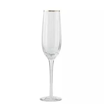 Бокал для шампанского Lene Bjerre CLAUDINE бокал прозрачное золото | 23,5 кл