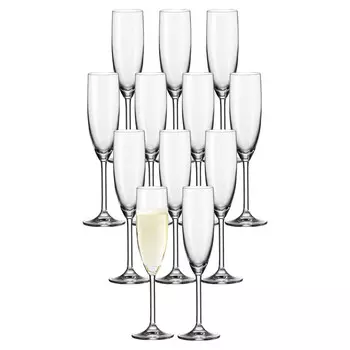 Бокал для шампанского Leonardo, 0,2 л, прозрачный