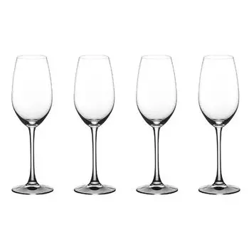 Бокал для шампанского Nachtmann ViVino 260 мл, прозрачный (4 шт. в упаковке)