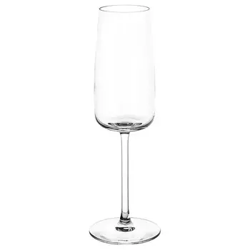 Бокал для шампанского, прозрачное стекло, 25 кл, DYRGRIP IKEA