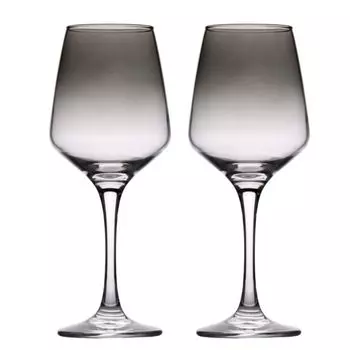 Бокал для вина Alpina - 4 шт. в упаковке - 360 мл - прозрачный с эффектом дымка