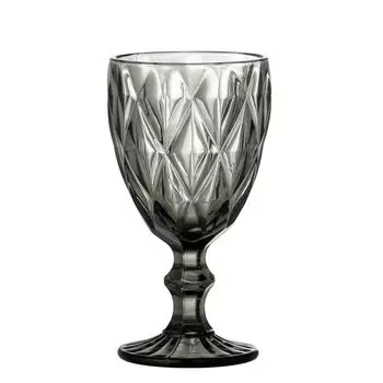 Бокал для вина Bloomingville Серый ASANA Glass
