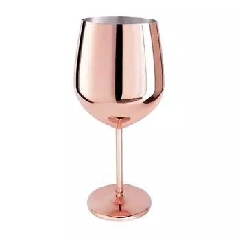Бокал для вина из нержавеющей стали медного цвета, 400 мл, чашка для вина, бокал для вина, бокал для красного вина, бокал для белого вина, чашка для вина, бокал для вина HAC24