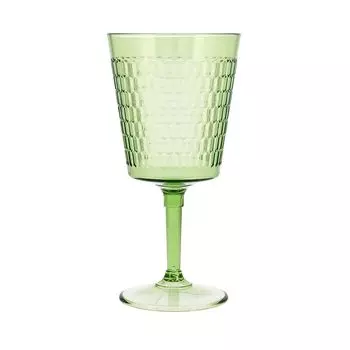 Бокал для вина Quid Viba зеленый пластик 420 мл (12 шт.) (уп. 12 шт.)