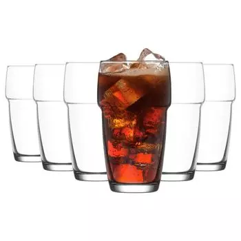 Бокалы Apilado Highball Argon Ta, 6 шт., штабелируемые, 340 мл, прозрачные