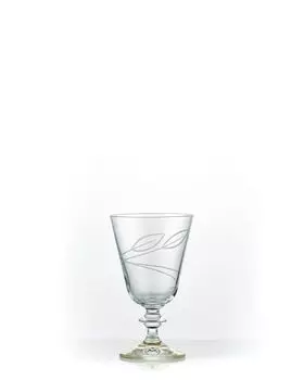 Бокалы для белого вина Бокал для вина Bella хрустальные бокалы 230 мл набор из 6 шт. Bohemia Crystalex