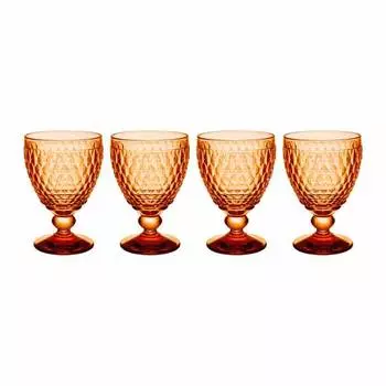 Бокалы для красного вина boston colored, набор из 4 шт. Villeroy & Boch, оранжевый