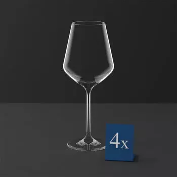 Бокалы для красного вина La Divina, набор из 4 шт Villeroy & Boch, прозрачный