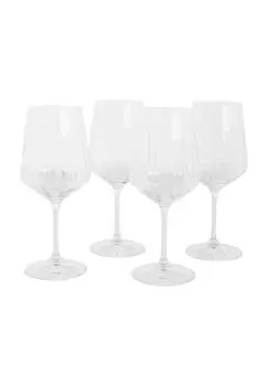 Бокалы для красного вина LifeStyle, прозрачный, хрустальный бокал, набор из 4 шт SPIEGELAU, прозрачный