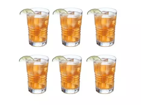 Бокалы для лонг-дринков Cristal d'Arques Rendez-Vous 360 мл - 6 шт, прозрачный