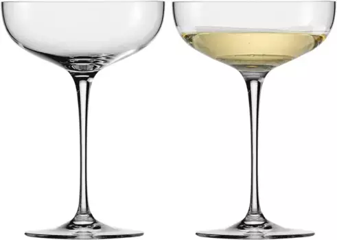 Бокалы для шампанского Eisch "JEUNESSE", (набор, 2 шт., 2 бокала), пиала для шампанского, выдувной рот, 2 шт., 280 мл 10,8х15,1 см, цвет transparent