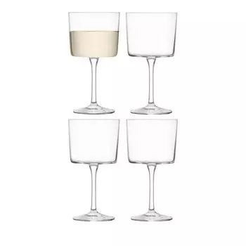 Бокалы для вина LSA Gio, набор из 4 шт, белый