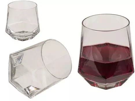 Бокалы для вина с бриллиантами, набор из 2 бокалов для виски, стеклянные бокалы с бриллиантами для мужского подарочного вина Out of the blue, желтый