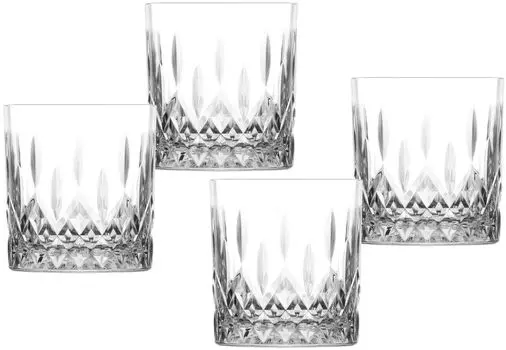 Бокалы для виски Odin 330мл - набор из 4 коктейльных бокалов Lav