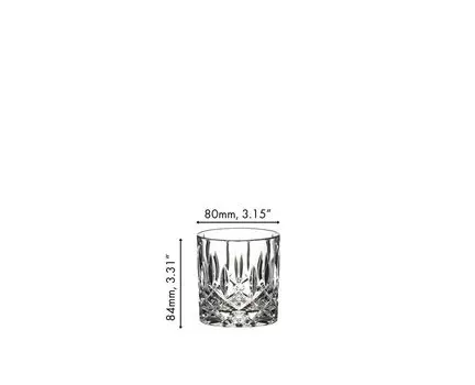Бокалы для виски Riedel Spey - 245 мл - 2 шт, прозрачный