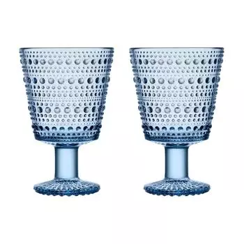 Бокалы Iittala Kastehelmi Aqua 260 мл - 2 шт, синий
