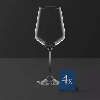 Бокалы La Divina Bordeaux, 4 шт Villeroy & Boch, прозрачный