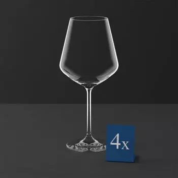 Бокалы La Divina бордовые, 4 шт Villeroy & Boch, прозрачный