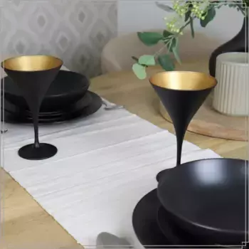 Бокалы OTIX, черный