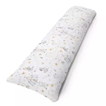 Боковая подушка для сна Amilian, включая наполнитель и чехол: 150 см x 40 см, подушка для беременных, подушка для позиционирования для младенцев и взрослых: цирковые животные