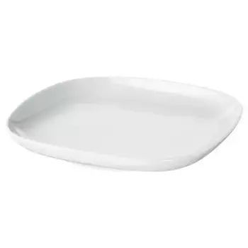 Боковая тарелка, белая, 18х18 см, VRDERA IKEA
