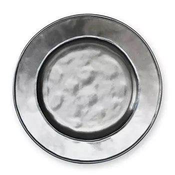 Боковая тарелка из керамогранита Juliska Pewter, серебряный