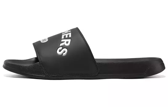 Боковые линии Шлепанцы мужские черные Skechers