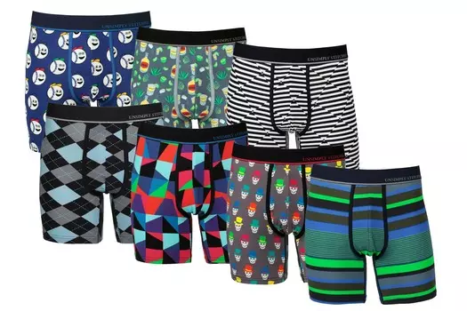 БОКСЕРСКИЕ ТРИФЫ (7 ПАКЕТОВ) Unsimply Stitched, мультиколор