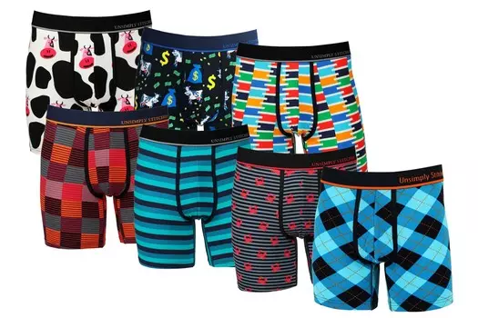БОКСЕРСКИЕ ТРИФЫ (7 ПАКЕТОВ) Unsimply Stitched, мультиколор