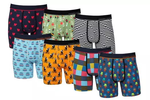БОКСЕРСКИЕ ТРИФЫ (7 ПАКЕТОВ) Unsimply Stitched, мультиколор