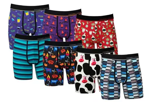 БОКСЕРСКИЕ ТРИФЫ (7 ПАКЕТОВ) Unsimply Stitched, мультиколор