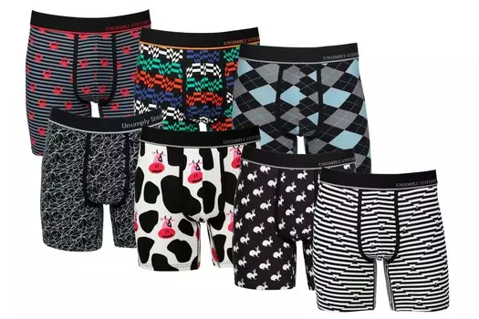 БОКСЕРСКИЕ ТРИФЫ (7 ПАКЕТОВ) Unsimply Stitched, мультиколор