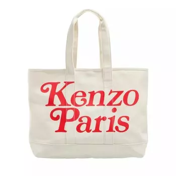 Большая большая сумка экрю Kenzo, бежевый