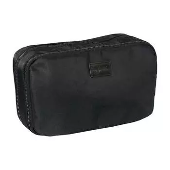 Большая черная дорожная косметичка для ванной комнаты Captain Mike® на молнии , черный