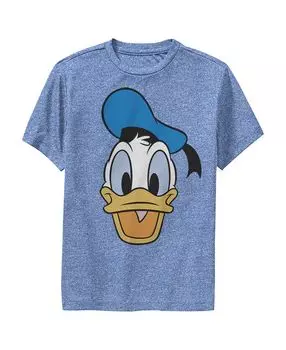 Большая детская футболка с изображением Дональда Дака для мальчиков «Микки и друзья» Disney