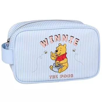 Большая дорожная косметичка Disney, Винни Пух, сине-белая, 25х16х12, универсальная