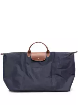 Большая дорожная сумка Le Pliage Longchamp, синий