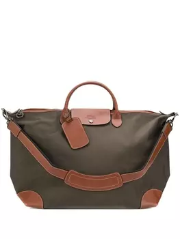 Большая дорожная сумка Longchamp Boxford, зеленый