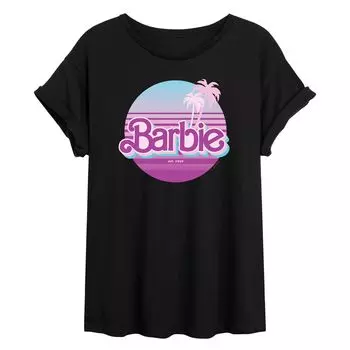 Большая футболка Barbie Retro Sunset для юниоров Licensed Character