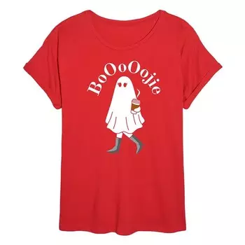 Большая футболка для юниоров Boojie Ghost Licensed Character, красный